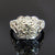 14K White Gold Handmade Engagement Ring