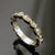 14k White Gold Handmade Wedding Ring 