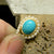 Turquoise Diamond and Pearl Earrings