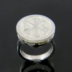 Continuum Silver Signet Ring