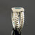 Continuum Silver Emerald and Diamond Cushion Shaped Ring