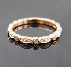 Rose Gold Wedding Band