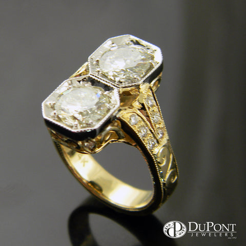 Vintage Engrave Handmade Ring