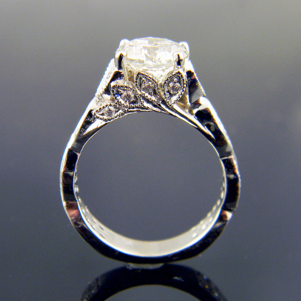 14k White Gold Polished Infinity Ring – Eternal Love Promise, Wedding, Or Anniversary Band